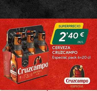Masymas Cerveza cruzcampo oferta