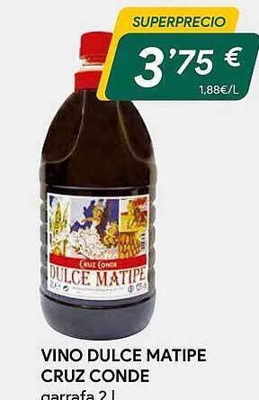 Masymas Vino dulce matipe cruz conde oferta