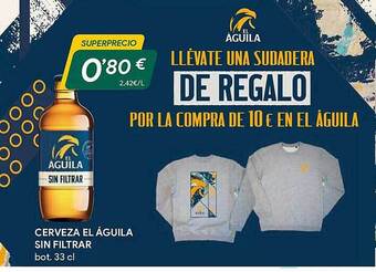 Masymas Cerveza el águila sin filtrar oferta