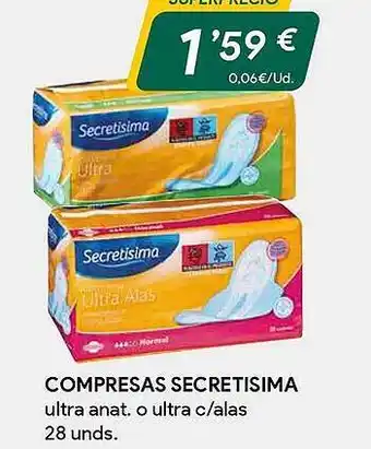 Masymas Compresas secretisima oferta