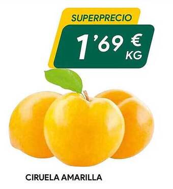 Masymas Ciruela amarilla oferta