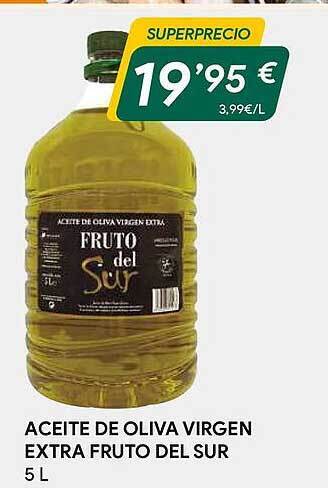 Masymas Aceite de oliva virgen extra fruto del sur oferta