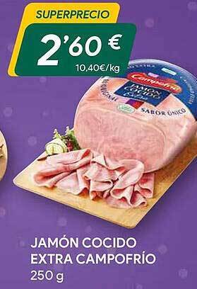 Masymas Jamón cocido extra campofrio oferta