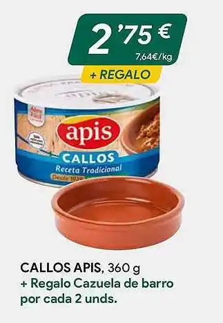 Masymas Callos apis oferta