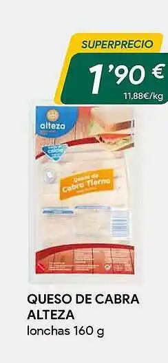 Masymas Queso de cabra alteza oferta