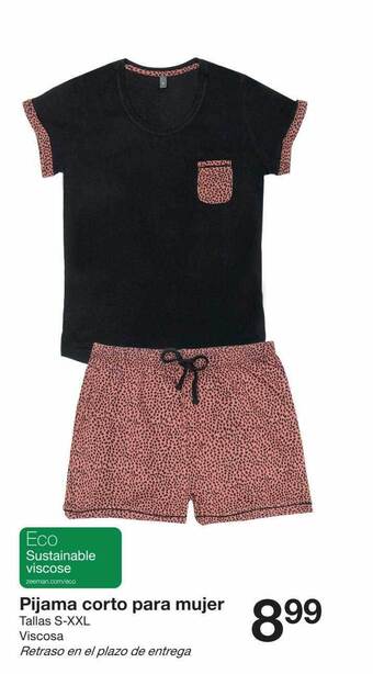 Zeeman Pijama corto para mujer oferta