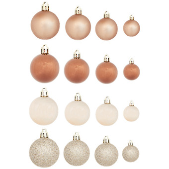 Action Bolas de navidad de plástico oferta