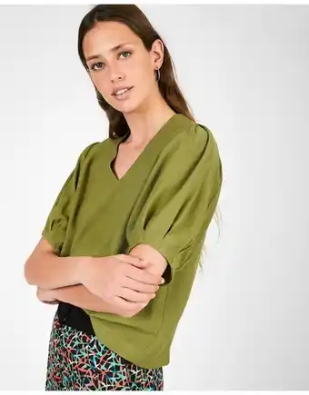 Trucco Blusa con manga francesa oferta