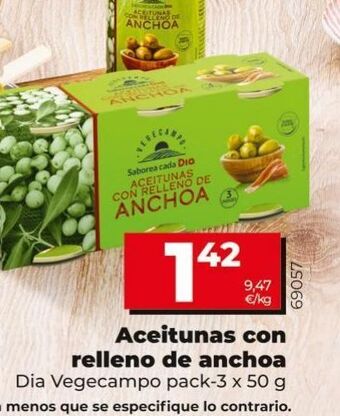 Maxi Dia Aceitunas rellenas de anchoa dia oferta