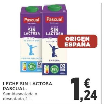 Supercor Leche sin lactosa oferta