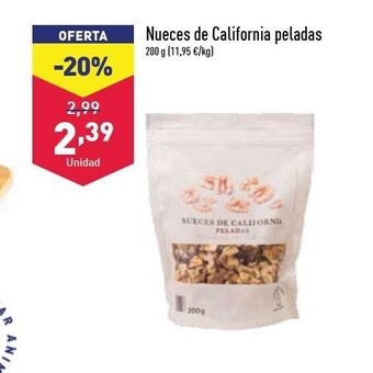 ALDI Nueces de california oferta