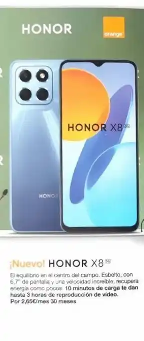 Orange Pantalla oferta