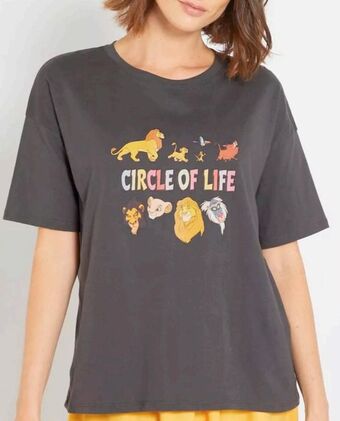 Camiseta de cuello redondo 'disney'
