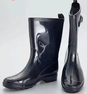 Kiabi Botas de agua de altura media con hebilla de fantasía oferta