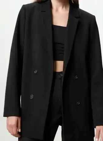 Lefties Blazer básica con doble botonadura oferta