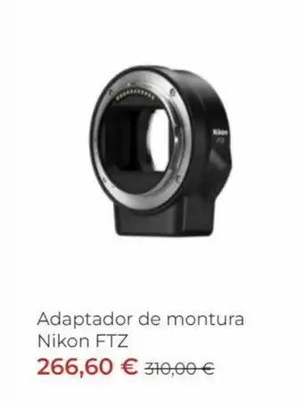 Visanta Adaptador nikon oferta