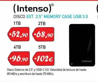Microsshop Intenso disco ext. 2.5 oferta