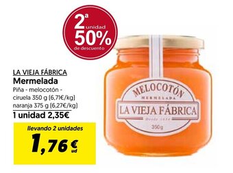 Hiper Usera La Vieja Fábrica Mermelada oferta