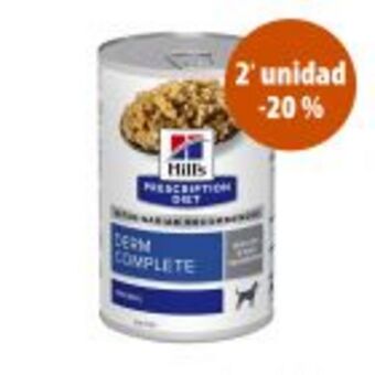 Zooplus Hill's prescription diet 2 x 12 latas en oferta: 2ª ud. al 20 % oferta