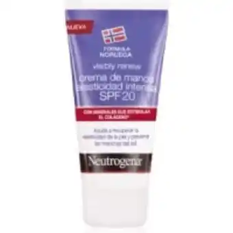 Douglas Neutrogena crema de manos elasticidad intensa oferta