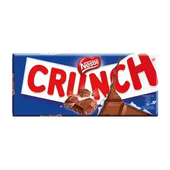 ALDI Tableta de chocolate crunch oferta
