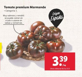 Lidl Tomate premium Marmande oferta
