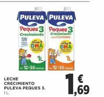 Supercor Exprés Leche crecimiento puleva peques 3 oferta
