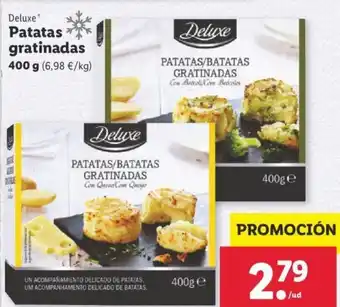 Lidl Deluxe Patatas gratinadas 400 g oferta