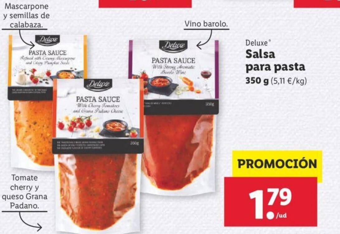 El precio y las condiciones de Lidl están en el catálogo o el sitio web que  dirigen.