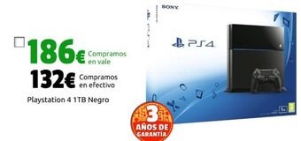 CeX Playstation 4 1tb negro oferta