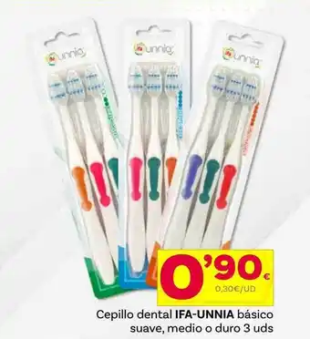 Supermercados Dani Cepillo dental ifa-unnia básico suave medio o duro oferta
