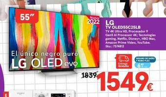 Worten Lg tv oled55c25lb oferta