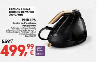 Worten Phlips centro de planchado psg8130 80 oferta
