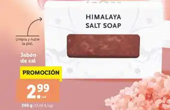 Lidl Himalaya Jabón de sal 240 g oferta