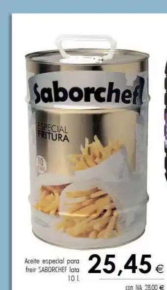 Cash Ifa Aceite especial para freir saborchef lata oferta