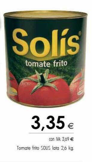 Cash Ifa Tomate frito solis lata oferta