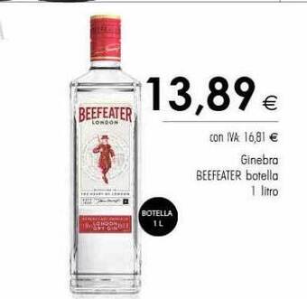 Cash Ifa Ginebra beefeater botella oferta