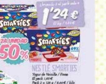 Hiperber Nestlé smarties oferta