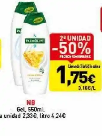 2a unidad -50% nb gel