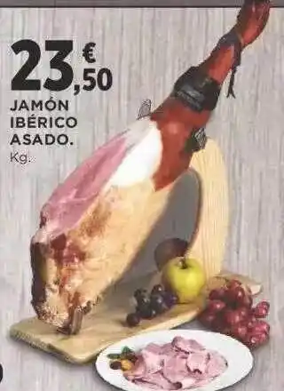 Supercor Jamón ibérico asado oferta