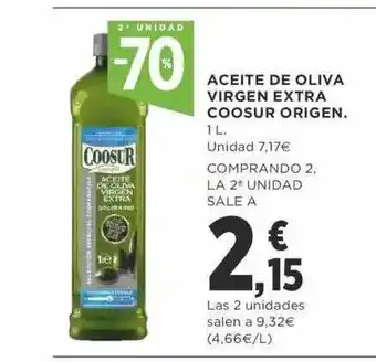Supercor 2a unidad -70% aceite de oliva virgen extra coosur origen oferta