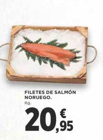 Supercor Filetes de salmón noruego oferta
