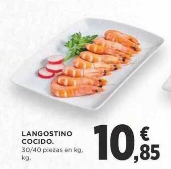 Supercor Langostino cocido oferta