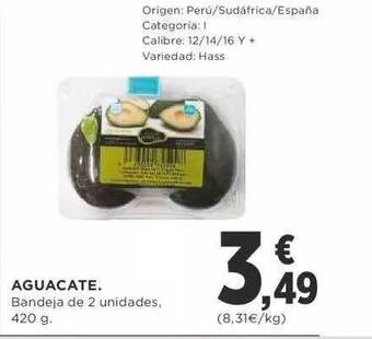 Supercor Aguacate oferta