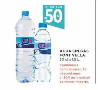 Supercor Exprés 2a unidad -50% agua sin gas font vella oferta