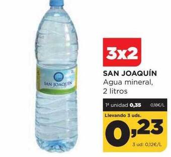 Alimerka San joaquín agua mineral oferta