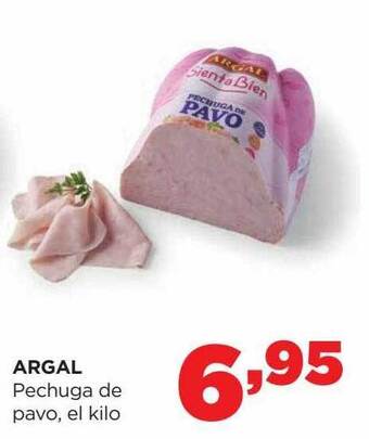 Alimerka Argal pechuga de pavo el kilo oferta