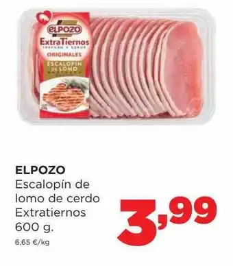 Alimerka Elpozo escapín de lomo de cerdo extratiernos oferta