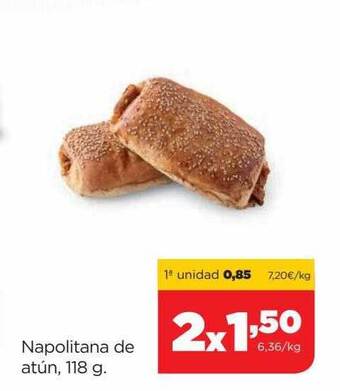 Alimerka Napolitana de atún oferta