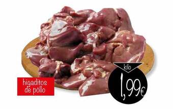 Supermercados Piedra Higaditos de pòllo oferta